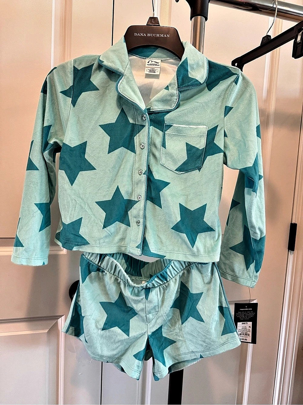 art class Star Print Matching Set Pajamas Girls Small (6/7) NWT